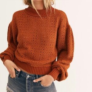 Free People Paper Doll Pullover Sweater